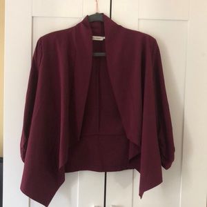 Maroon Cardigan